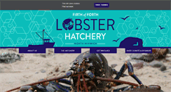 Desktop Screenshot of firthofforthlobsterhatchery.org.uk